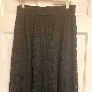 Lularoe Black Lucy skirt